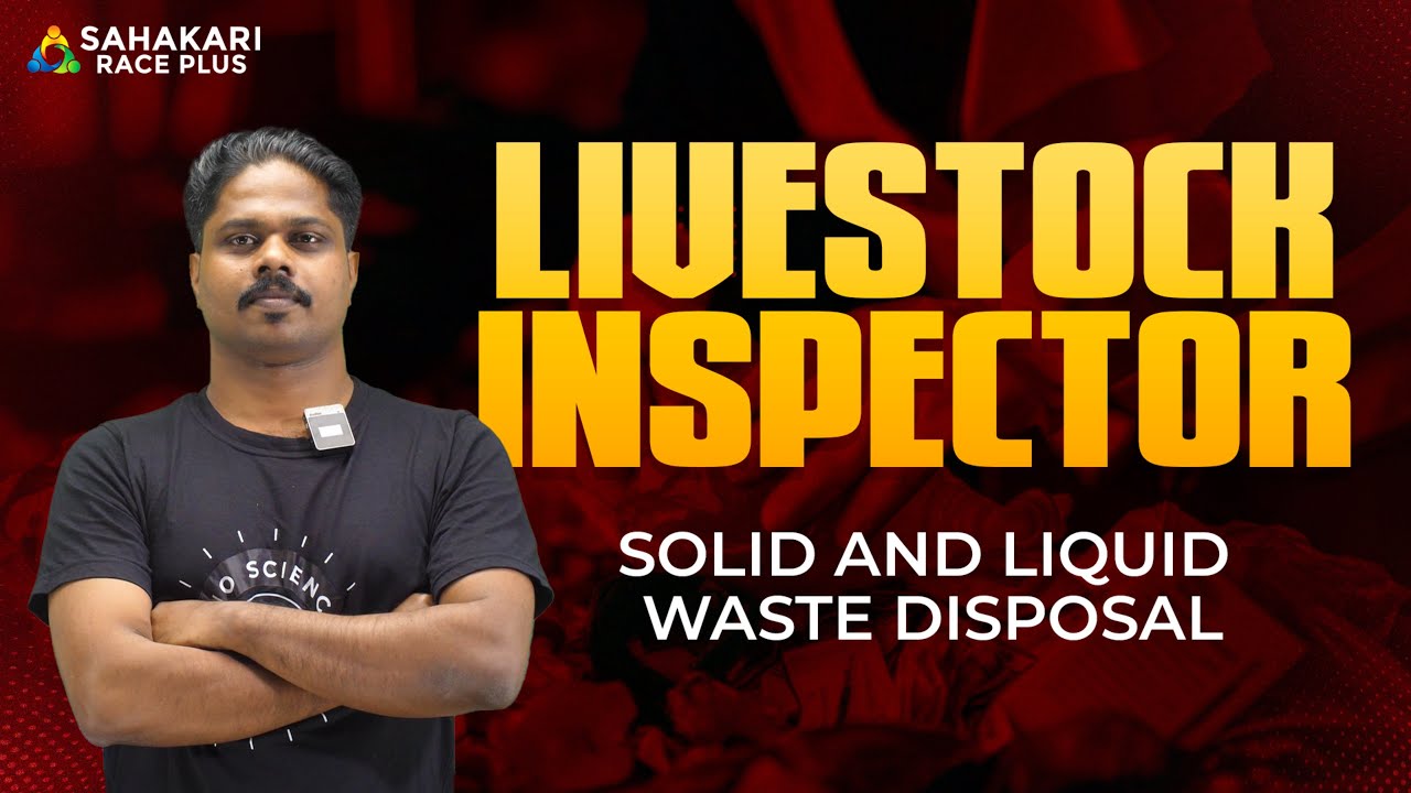 Livestock Inspector || solid and Liquid Waste Disposal