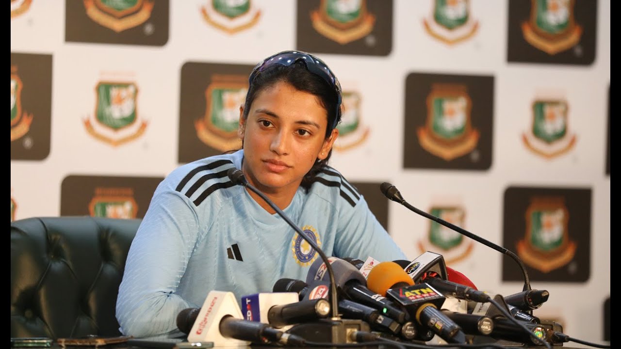 Pre-match media conference | Smriti Mandhana, Vice-captain, India Women’s Cricket Team | 3rd ODI