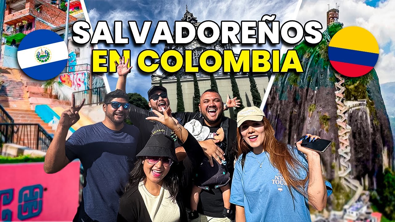 SALVADOREÑOS viajan a COLOMBIA y esto PASÓ 😱 FT @Isa Adventures @Soledad Mejia @Viajando con Jazmin