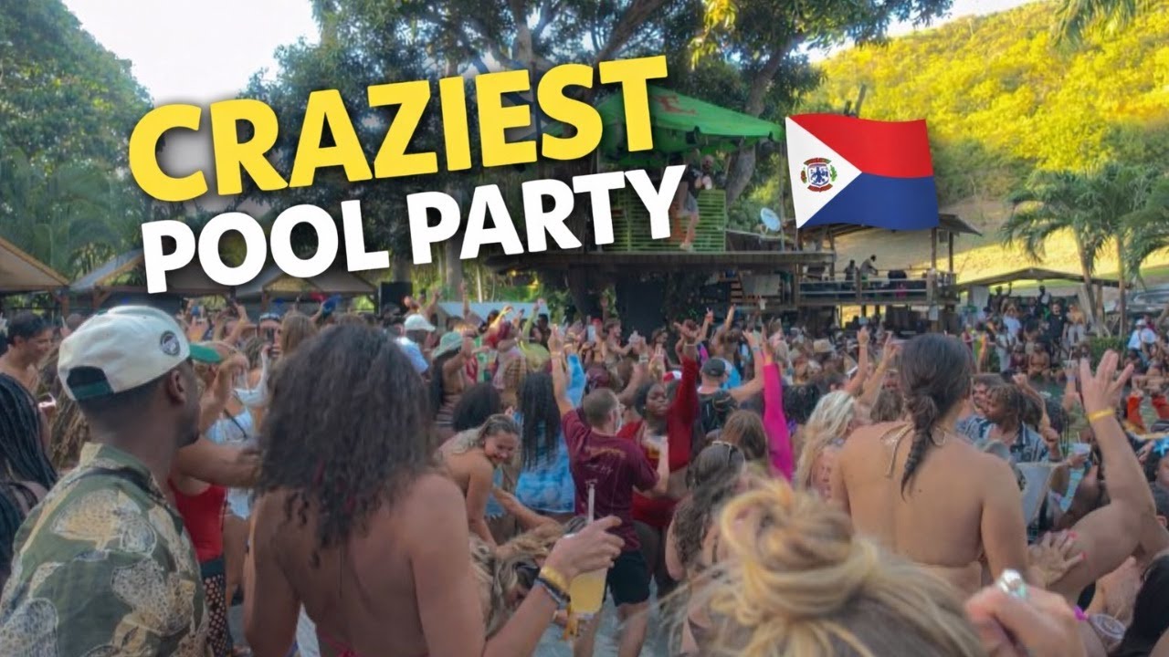 Inside St.Martin's Craziest Pool Party 🇸🇽 LoterieFarm