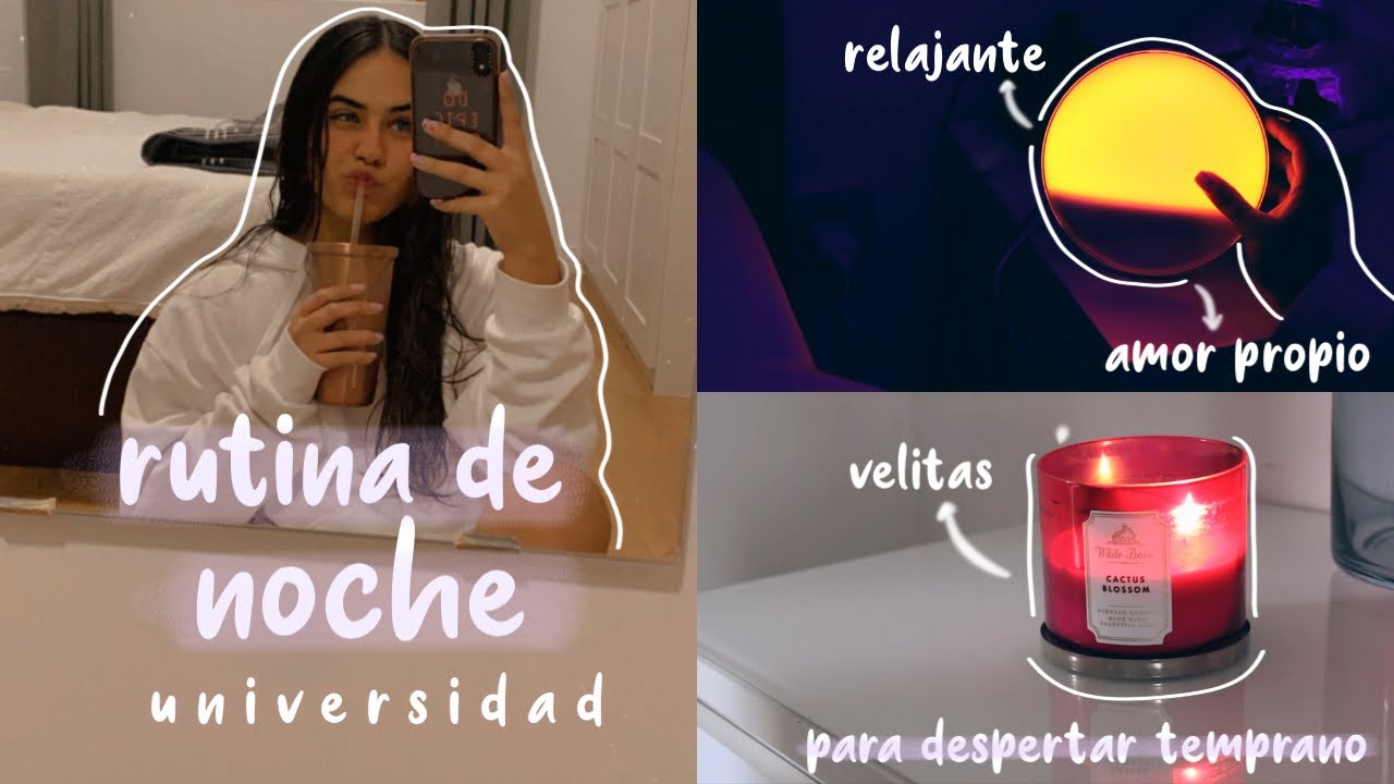 RUTINA DE NOCHE PARA DESPERTARME TEMPRANO *amor propio* || Valeria Machuca