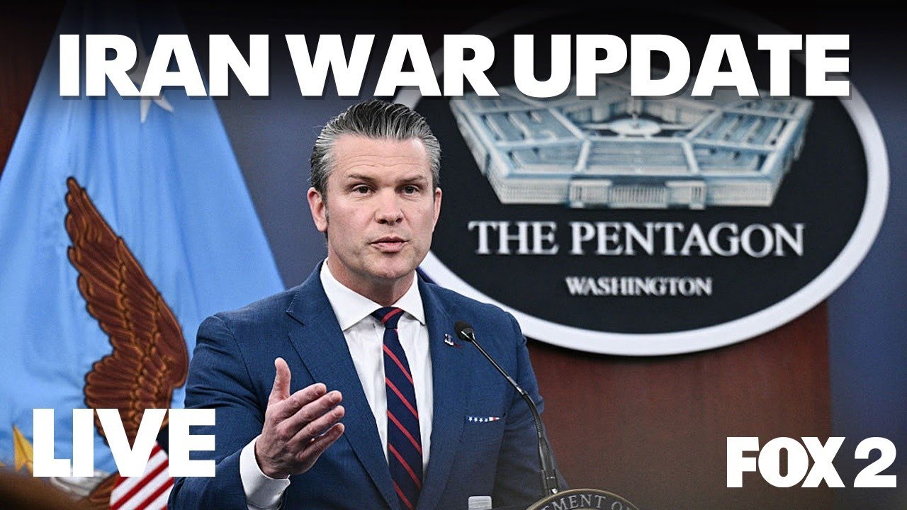 LIVE: Hegseth delivers Iran war update from The Pentagon