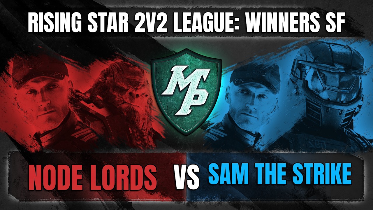 Halo Wars 2 2v2 Rising Star League - Winner Semifinals - Node Lords vs Sam The Strike