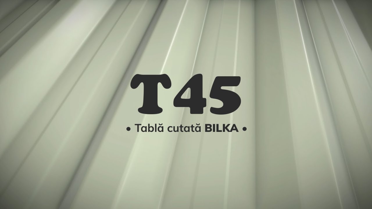 Tablă cutată BILKA T45
