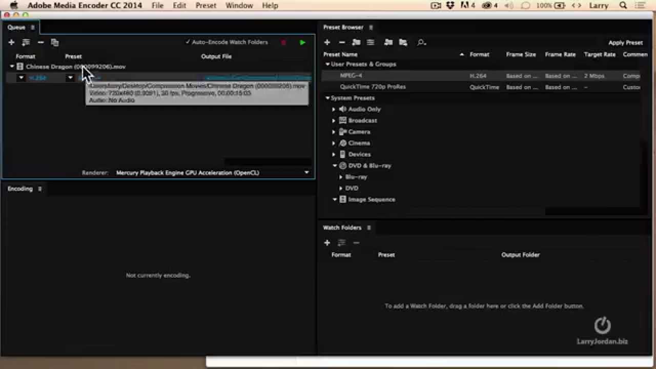 Customizing Your Compression Settings (Adobe Media Encoder)