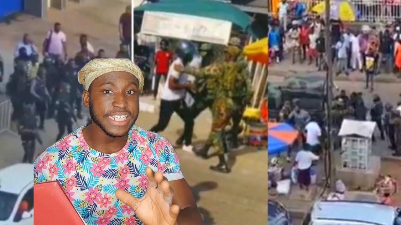 Ghana Police Clash With Armed Forces In Accra
