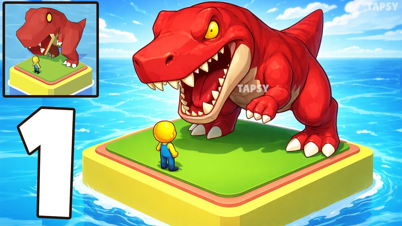 🦖Dino Tycoon Gameplay Walkthrough Part 1 – Start Your Dinosaur Empire (Android, iOS)