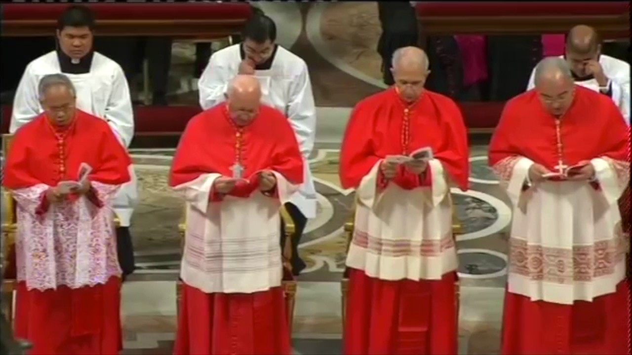 El consistorio de creación de cardenales