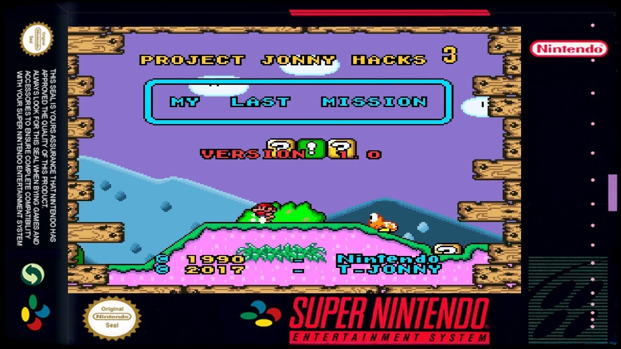 Project Jonny Hacks 3: My Last Mission • SNES … SMW Hack