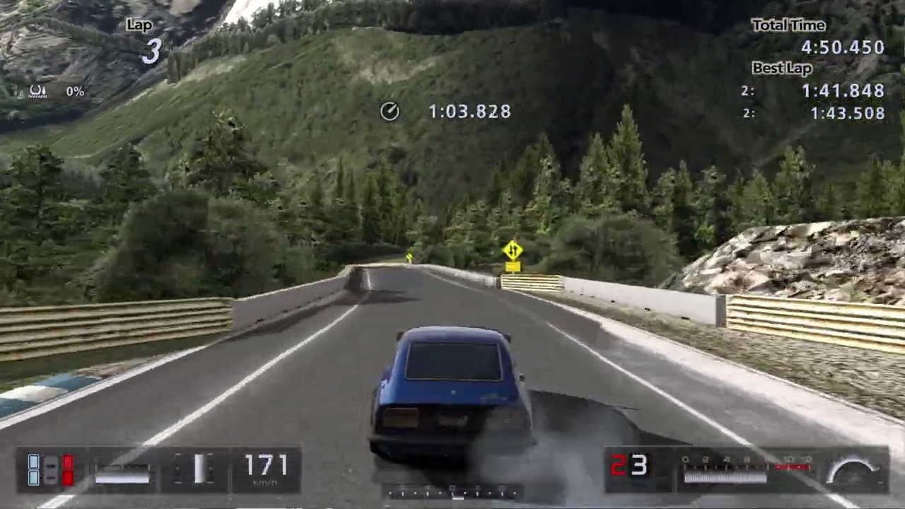 GT5 240ZG Devil Z Hybrid build El Capitan Time Trail RPCS3 Mastermod