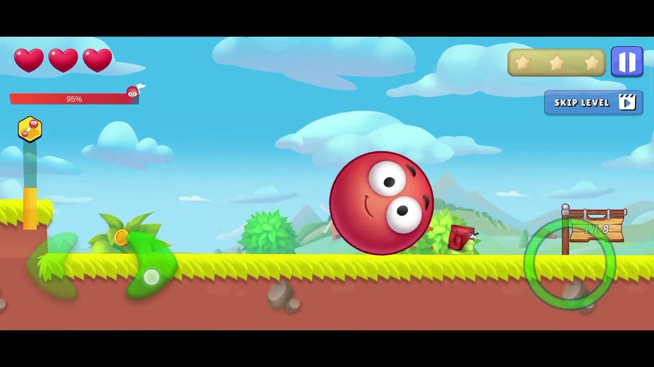 Lvl 6-10 Red Ball: Secret Adventure || 2 || Gameplay Walkthrough 