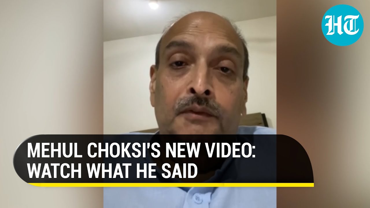 Mehul Choksi's new video emerges: Fugitive scam accused claims threat of 'kidnapping to Guyana'