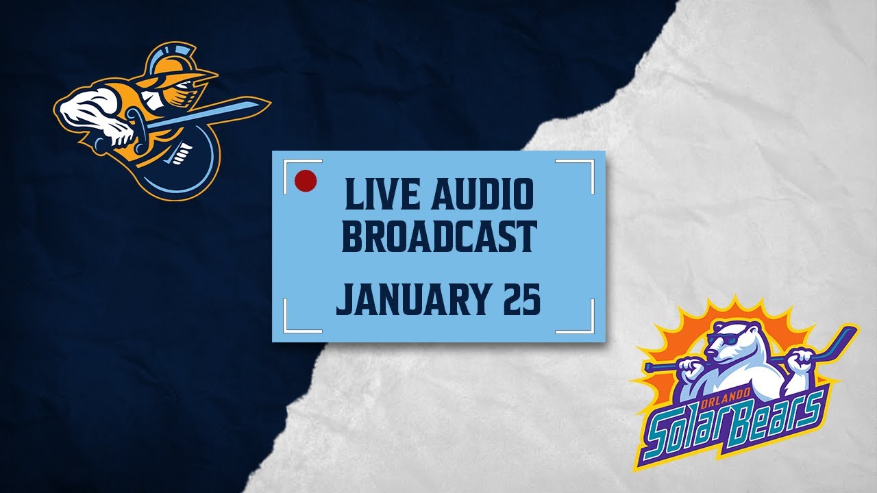 Atlanta Gladiators at Orlando Solar Bears 1/25/26 | AUDIO BROADCAST