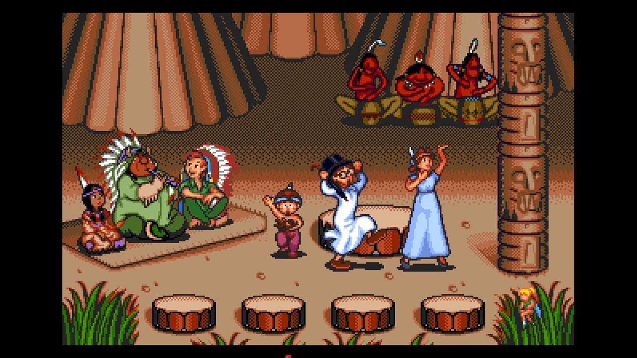 Sega Pico Game: Peter Pan Neverland e Ikou! (1997 Disney)