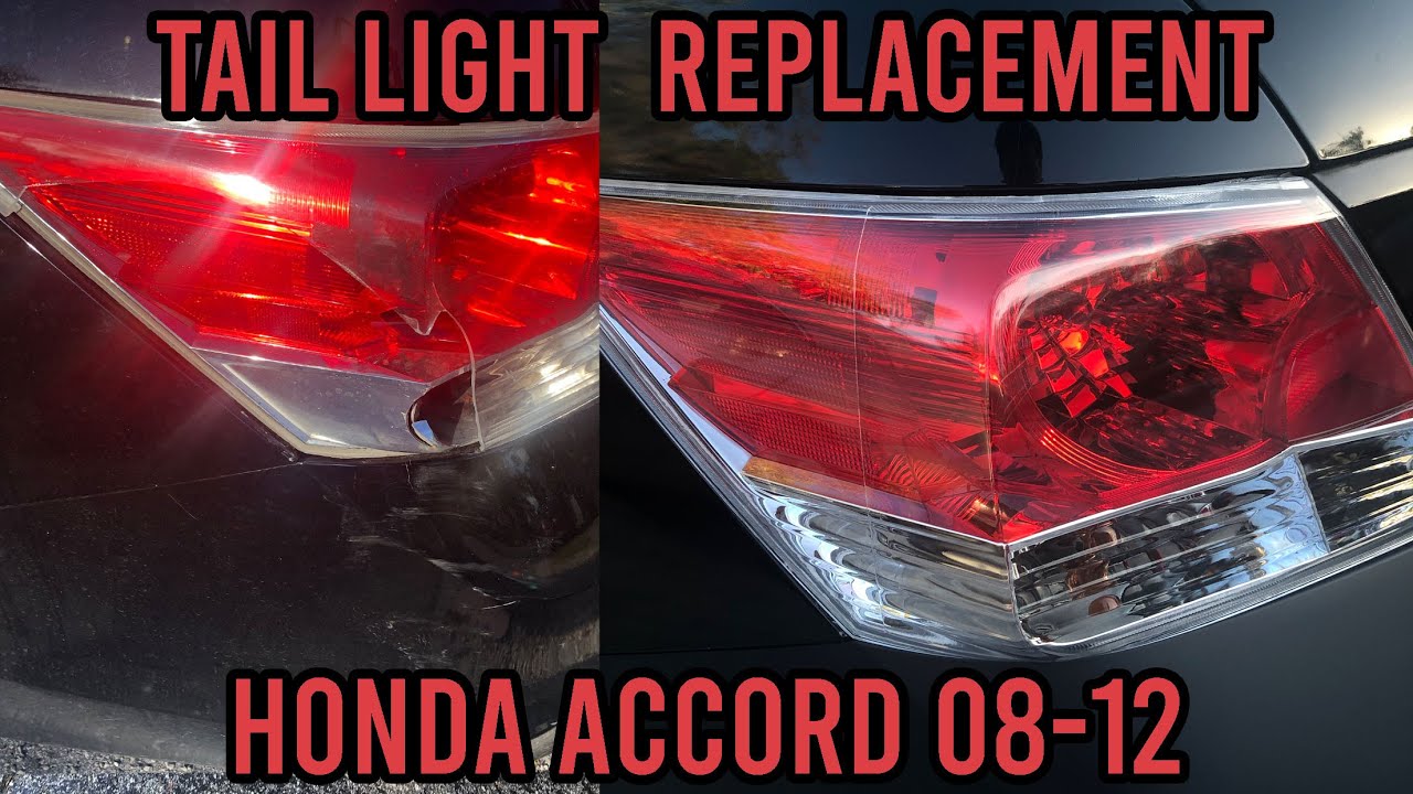 How to replace Tail Lights Honda Accord 08-12