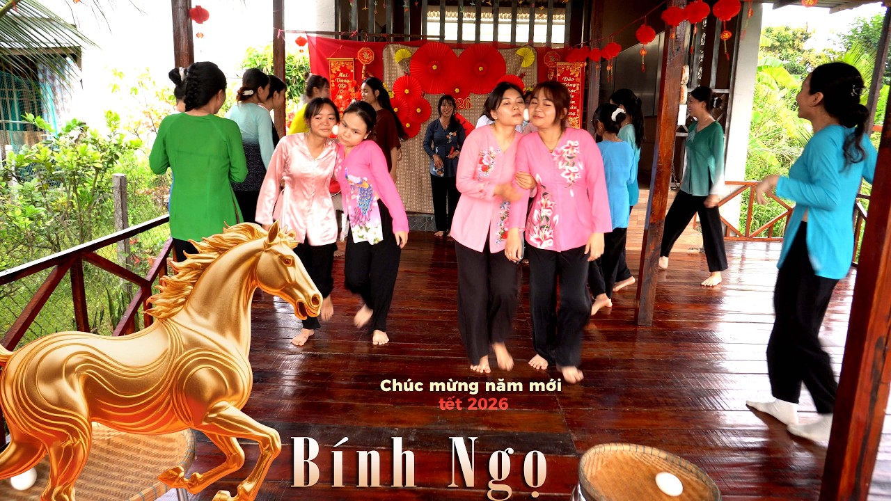 Xuân Bính Ngọ 2026 Vui Như Tết - Mở Cuộc Thi Chuyền Nước, Chuyền Trứng Náo Nhiệt Cả Xóm