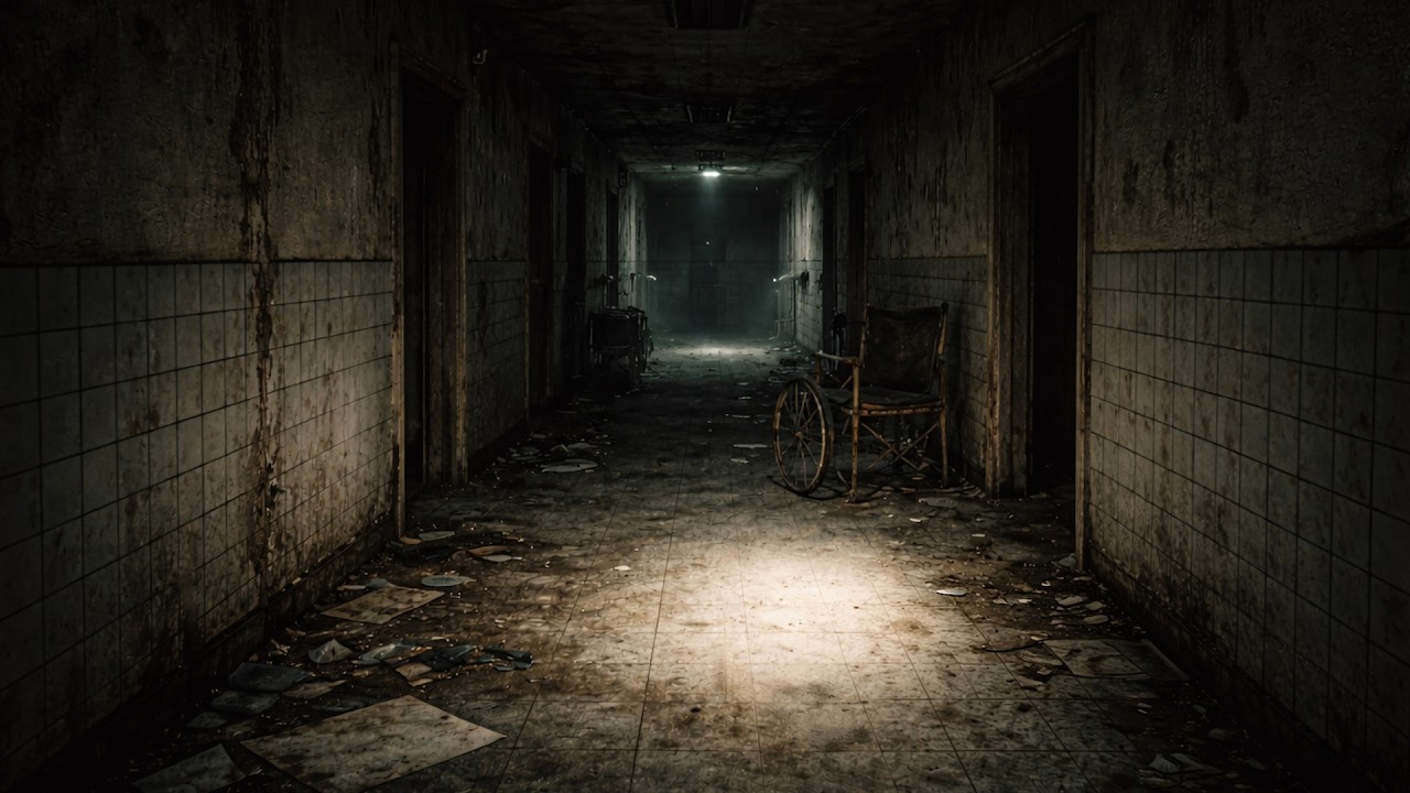 Lost Inside the Abandoned Hospital | Horror Ambient
