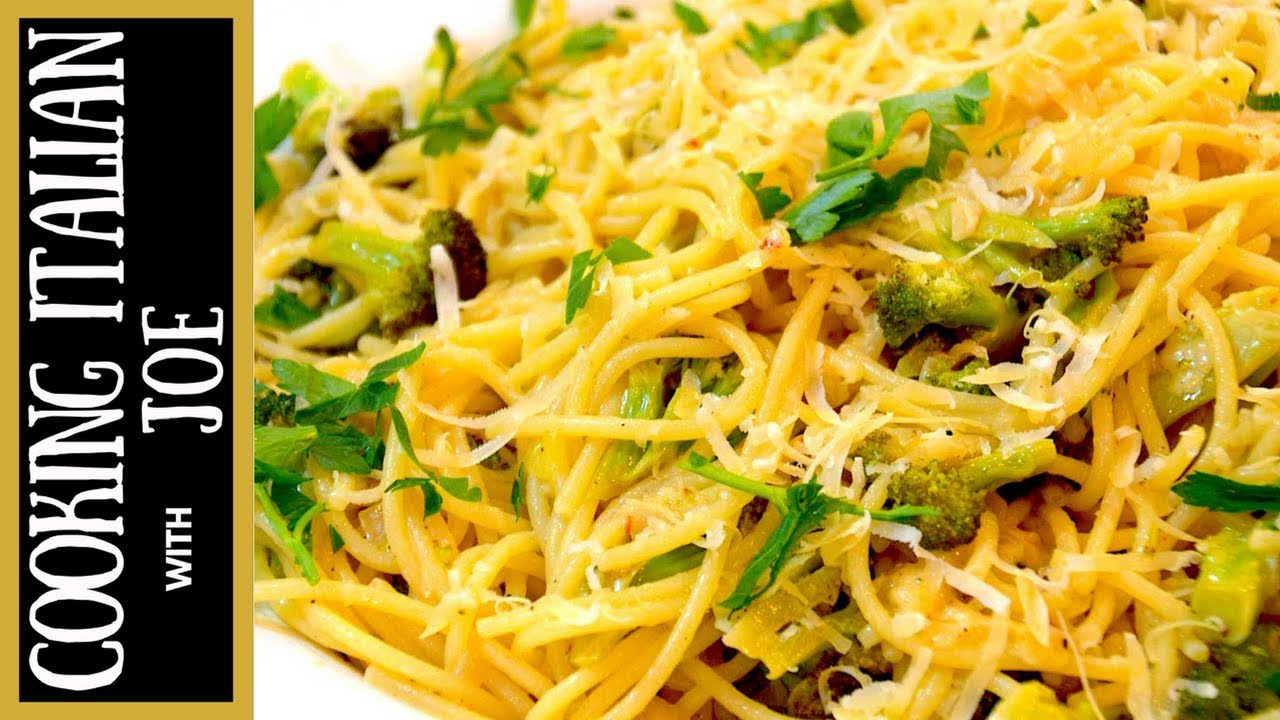 Паста с брокколи и чесноком | Готовим итальянскую кухню с Джо