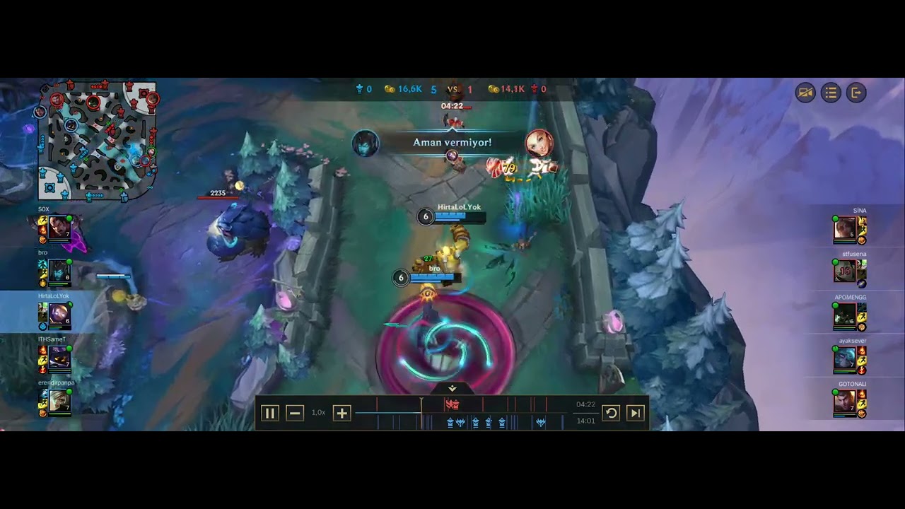 BC İle Rakiplerin Korkulu Rüyası Oldum! - LoL Wild Rift