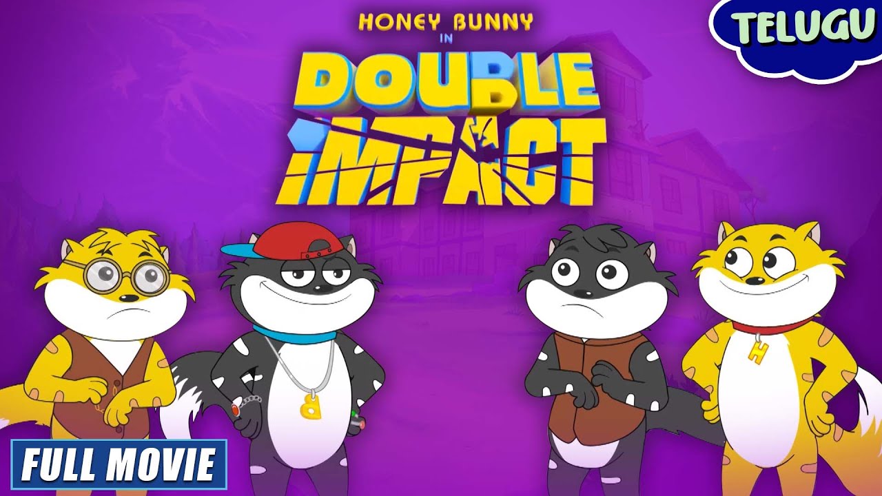 Honey Bunny in  Double Impact | New Movie in Telugu | Kids Cartoon | YO Kids Telugu