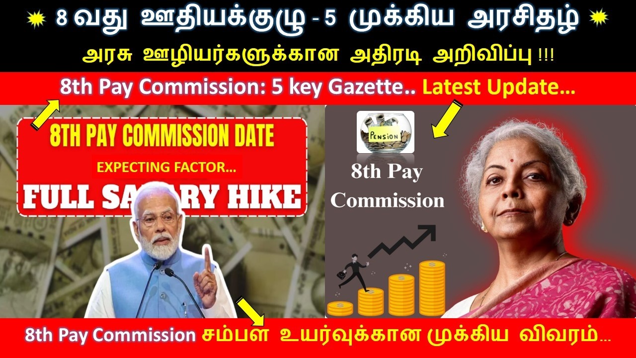 8th Pay Commission: 5 important Gazette provisions that could impact lakhs of employees & pensioners