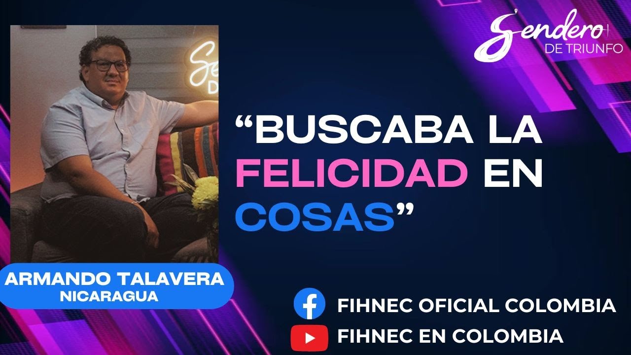 Seguí lo que LA SOCIEDAD DICTABA PARA SER FELIZ, pero sentía un gran vacío - SENDERO DE TRIUNFO #73