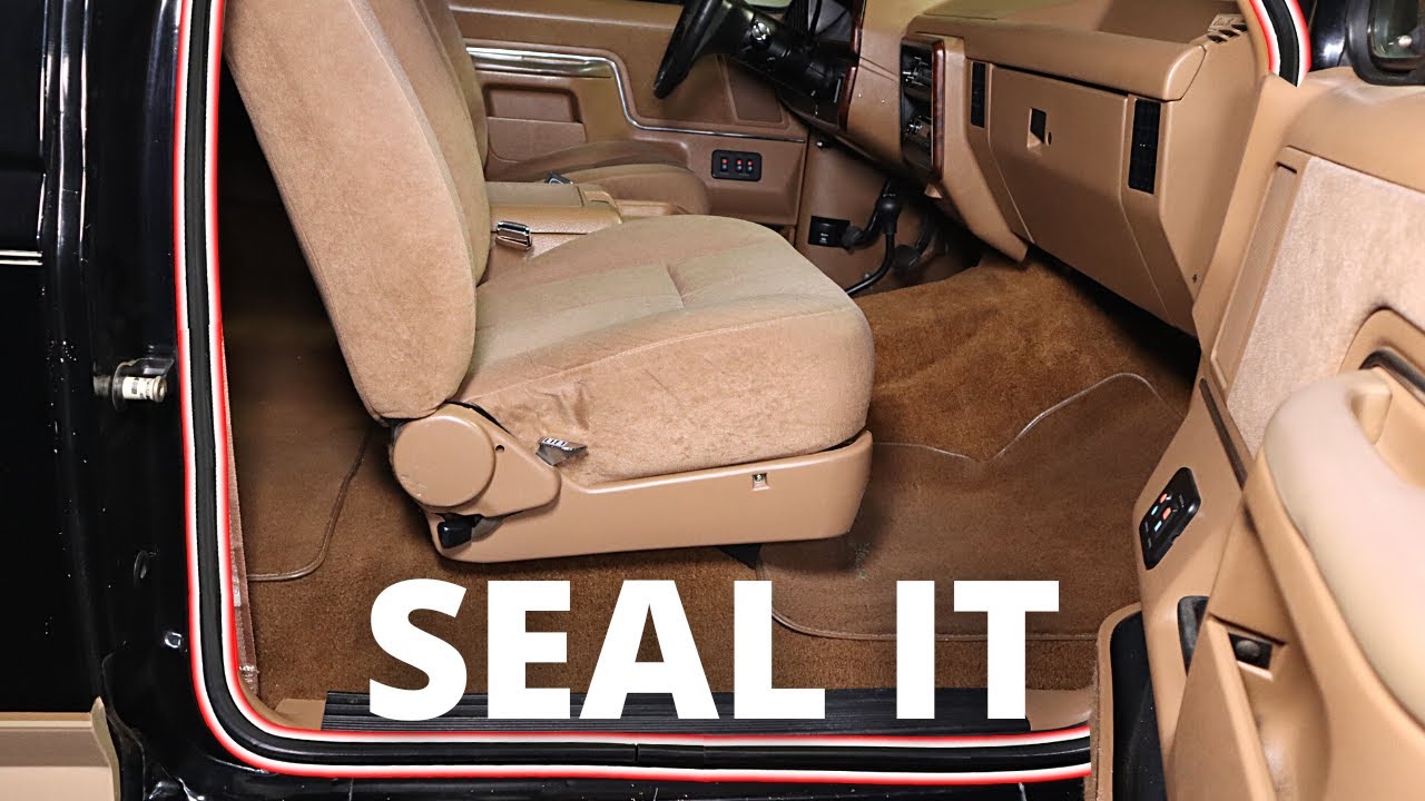 Replace Ford Bronco Door Weather Strip Truck Door Seal | 1980-1996 Bronco F150 | Bronco Restoration