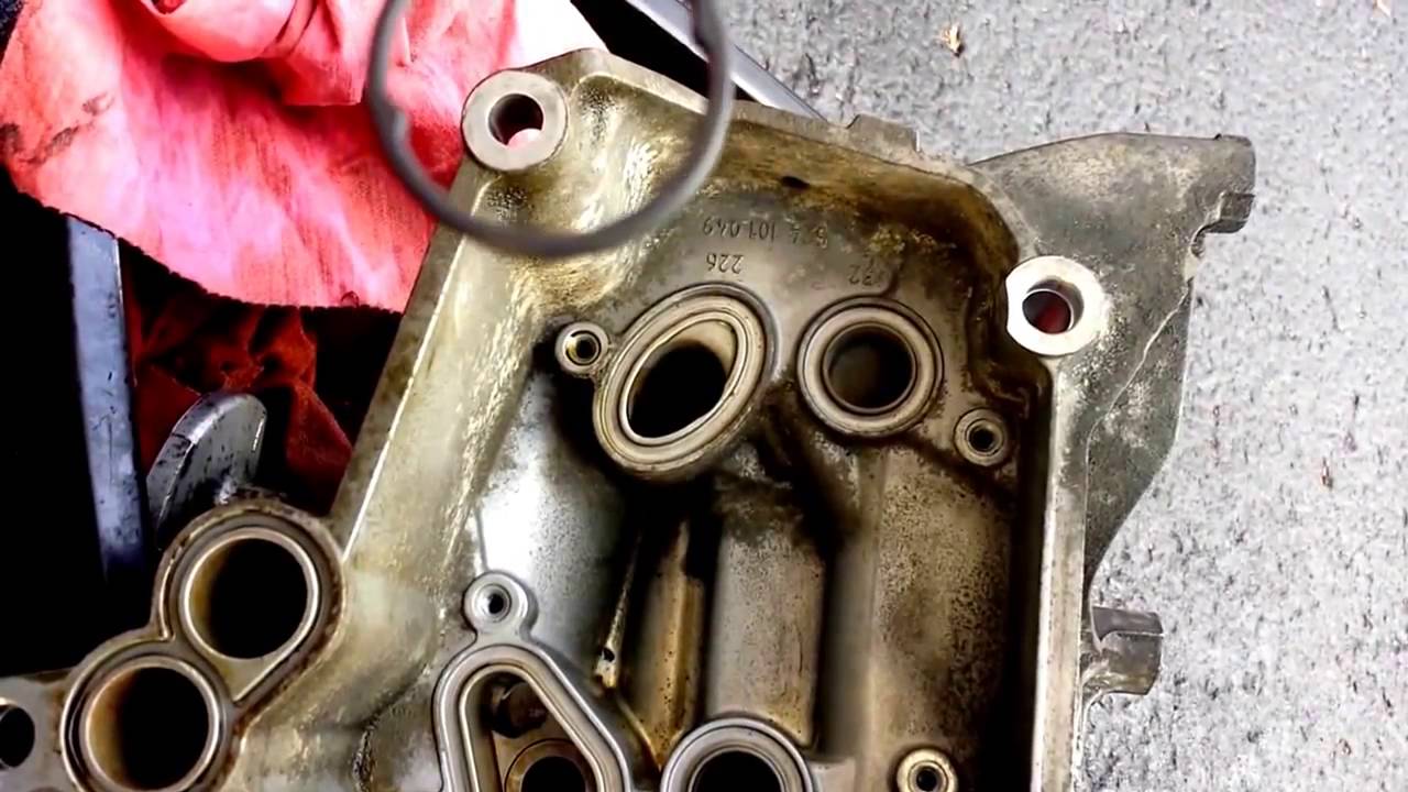 2002 Audi V8 S6 Avant Oil Cooler Removal and Service