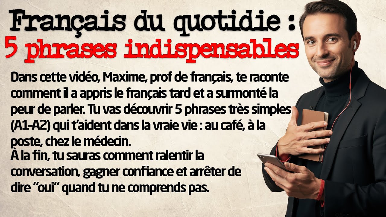 5 French Survival Phrases (A1–A2) That Saved Me in Real Life