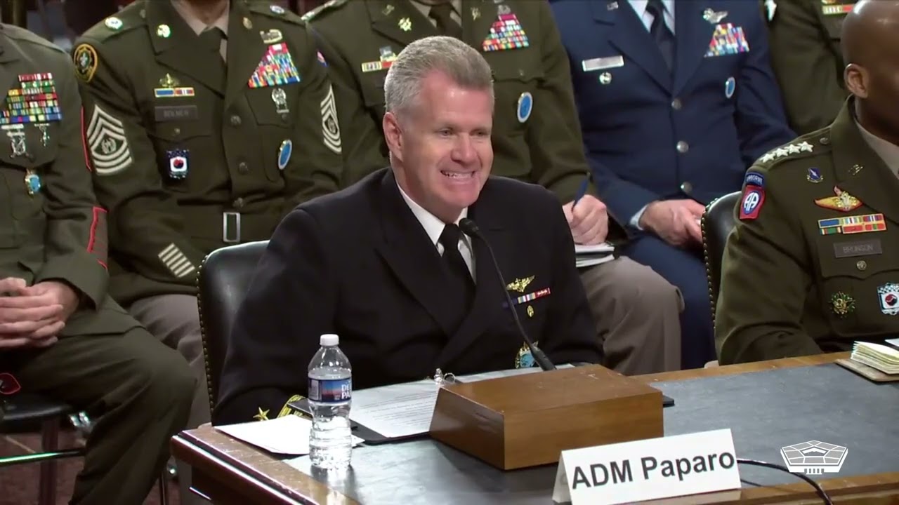 Indo-Pacom Leaders Testify at Senate Hearing 04.21.2026