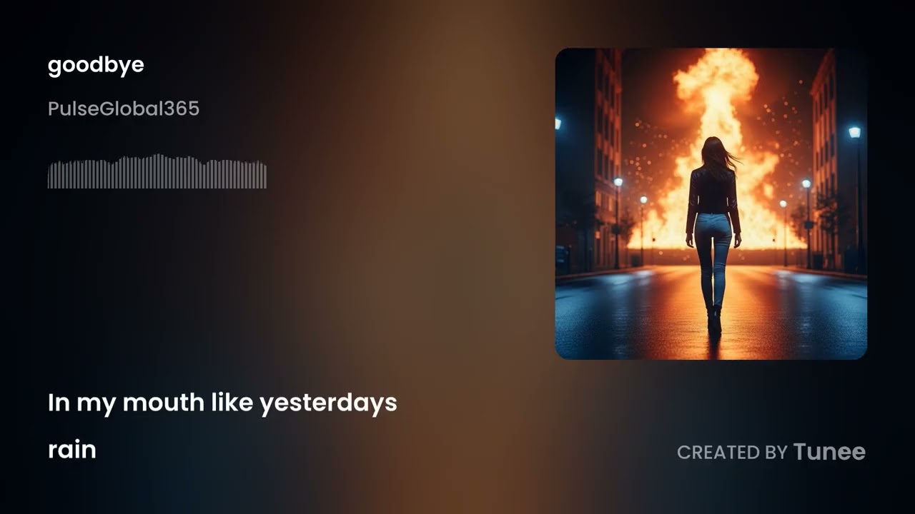 GOODBYE is not a song about loss — it’s a song about release.이 노래는 상처를 통과해 자신의 이름을 되찾는 순간을 노래합니다.