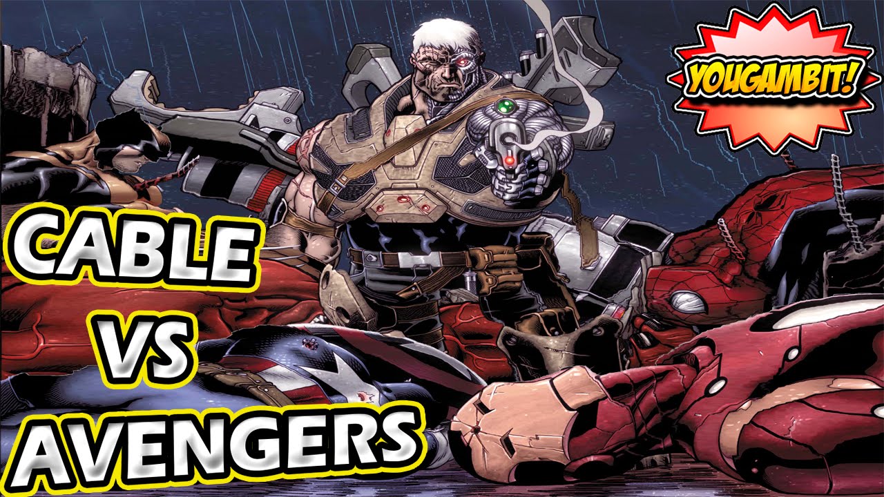 MEGA-VIDEOCOMIC: CABLE VS AVENGERS || 