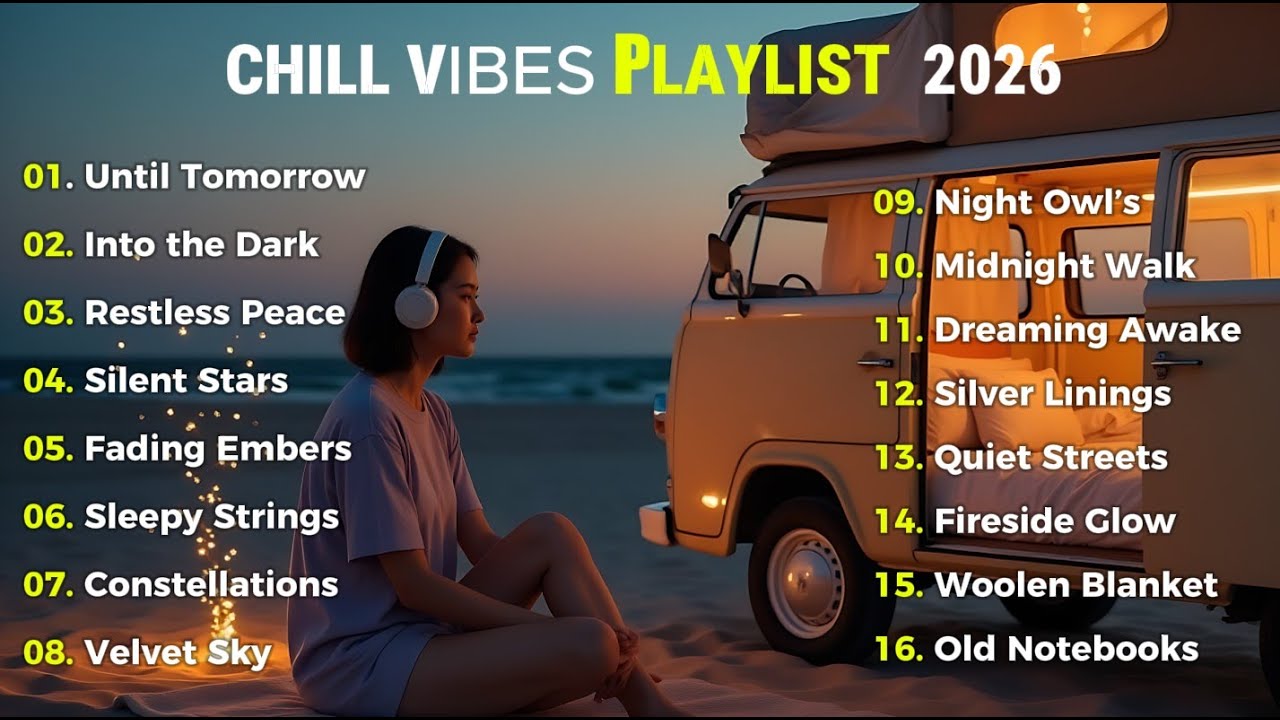 Late Night Chill Vibes 🌊 Soft English Songs 2026 | Acoustic & Chill Pop Playlist