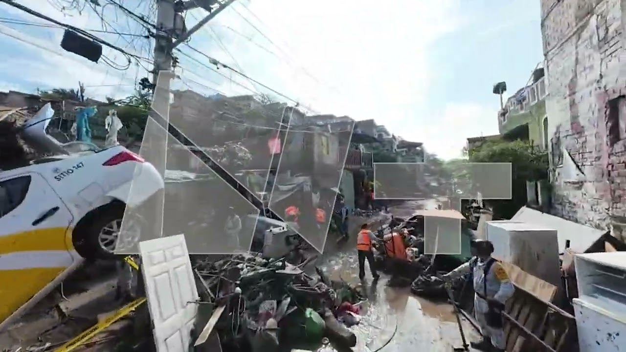 Impresionantes Imágenes de Dron de La Martinica, Zapopan Después de Devastadora Inundación