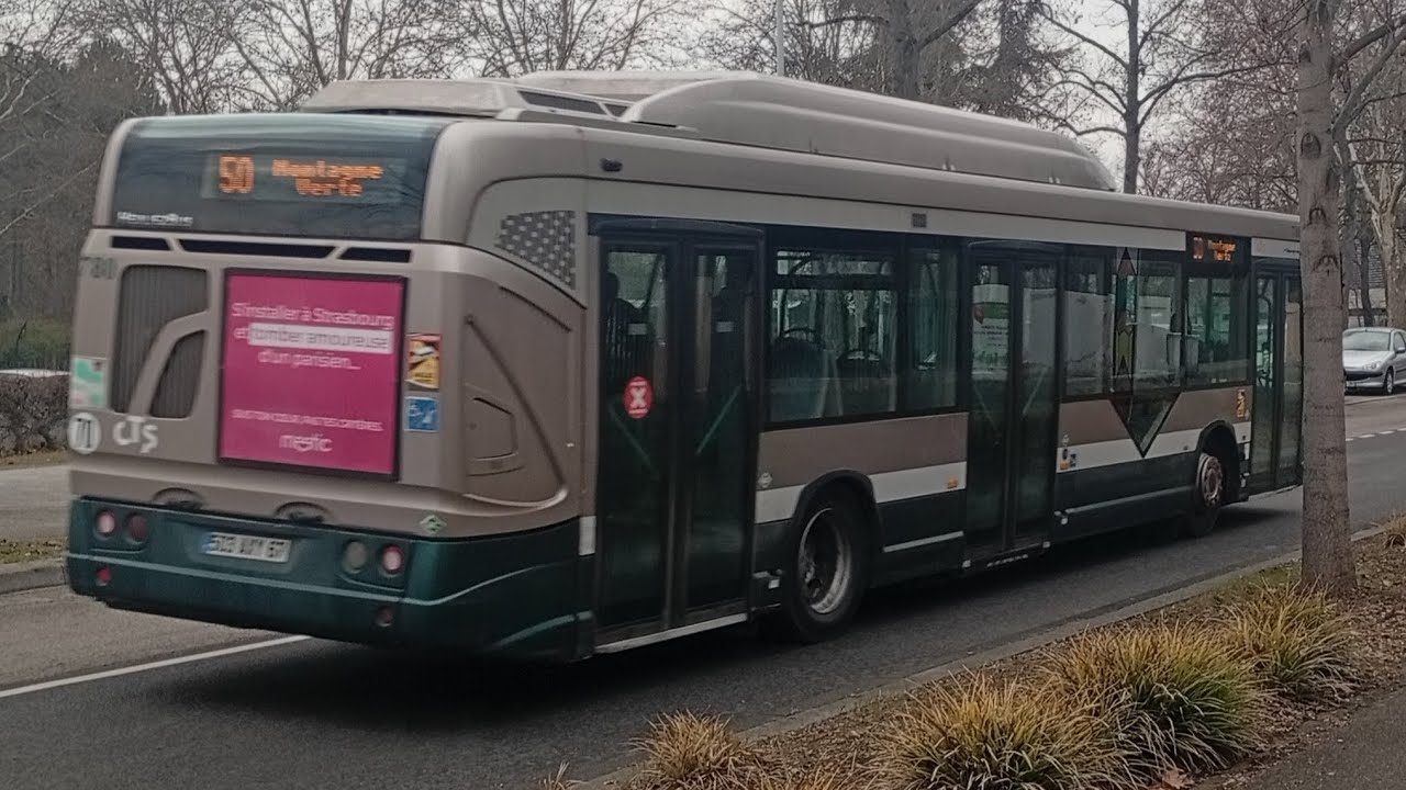 Heuliez Bus GX 327 GNV - Ligne 50 Strasbourg