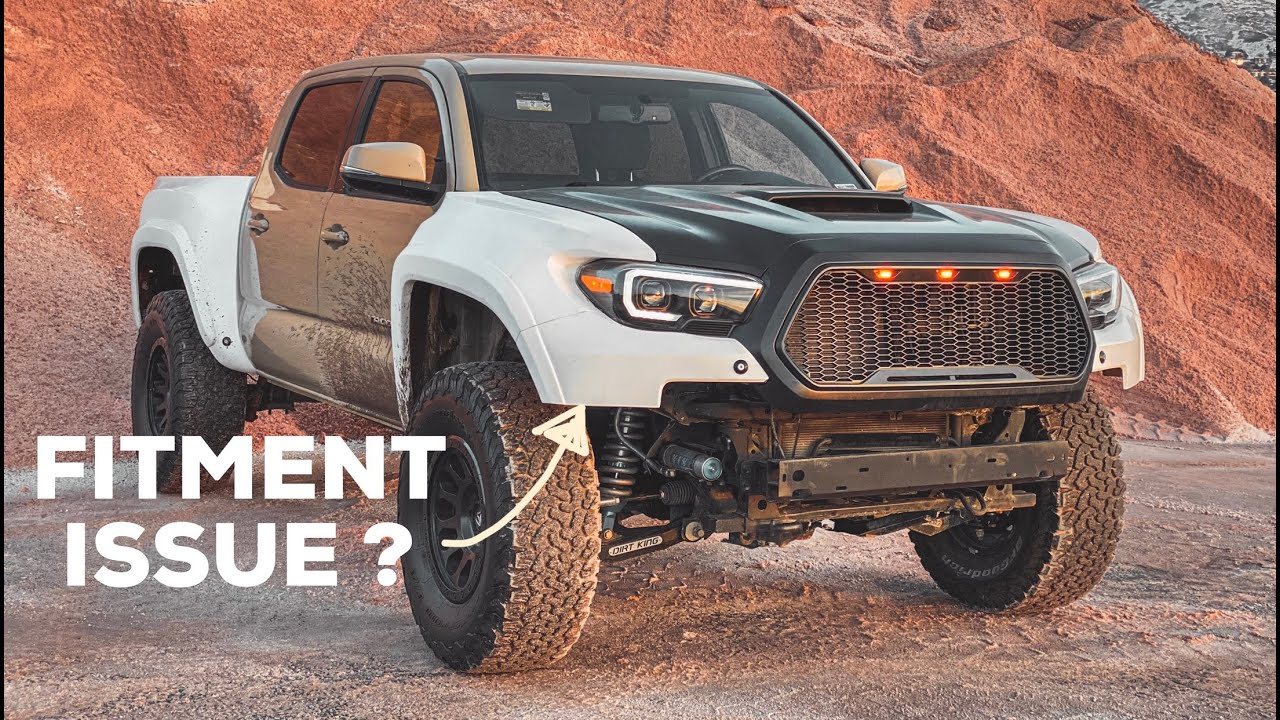 Rebuilding A Salvage Auction Tacoma PT.5 (BAJA BUMPER/Fiberglass Fitment)