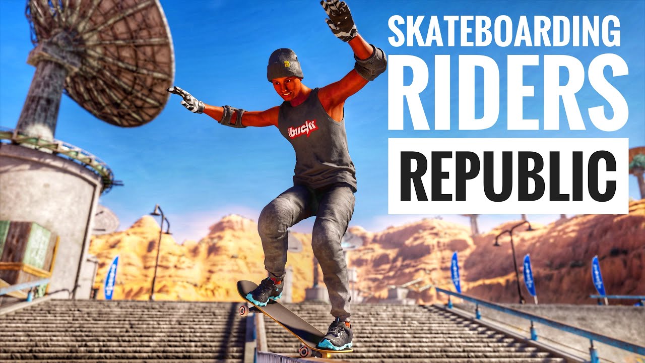 Riders Republic |EPIC SKATEBOARD freerome 4K
