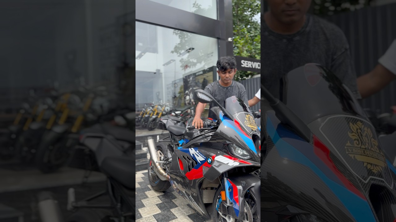 BMW M1000RR EXHUAST NOTE 🔥💥⚡️ | WAIT TILL END | #trending #bmw #bmwm1000rr #exhuastsound