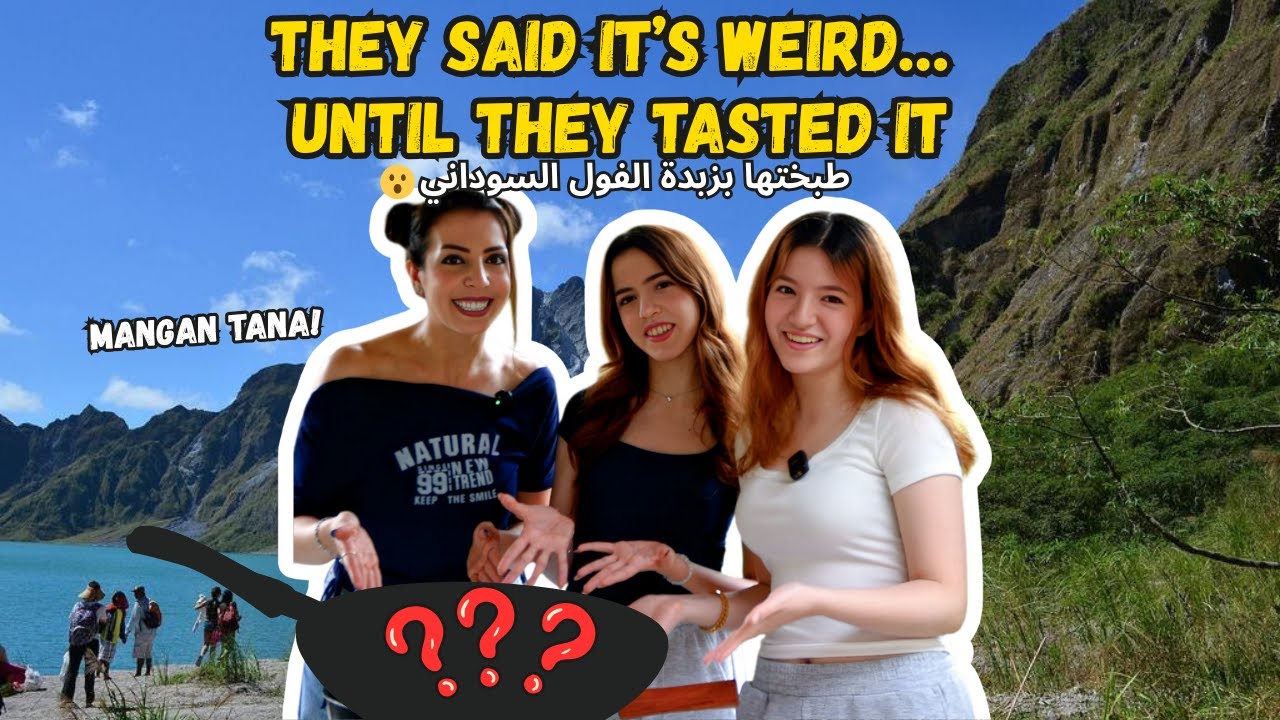 First Time My DAUGHTERS Tried This FILIPINO Dish | Their Faces Say It ALL🇵🇭😶🎥اول مرة بيجربوا هالاكلة