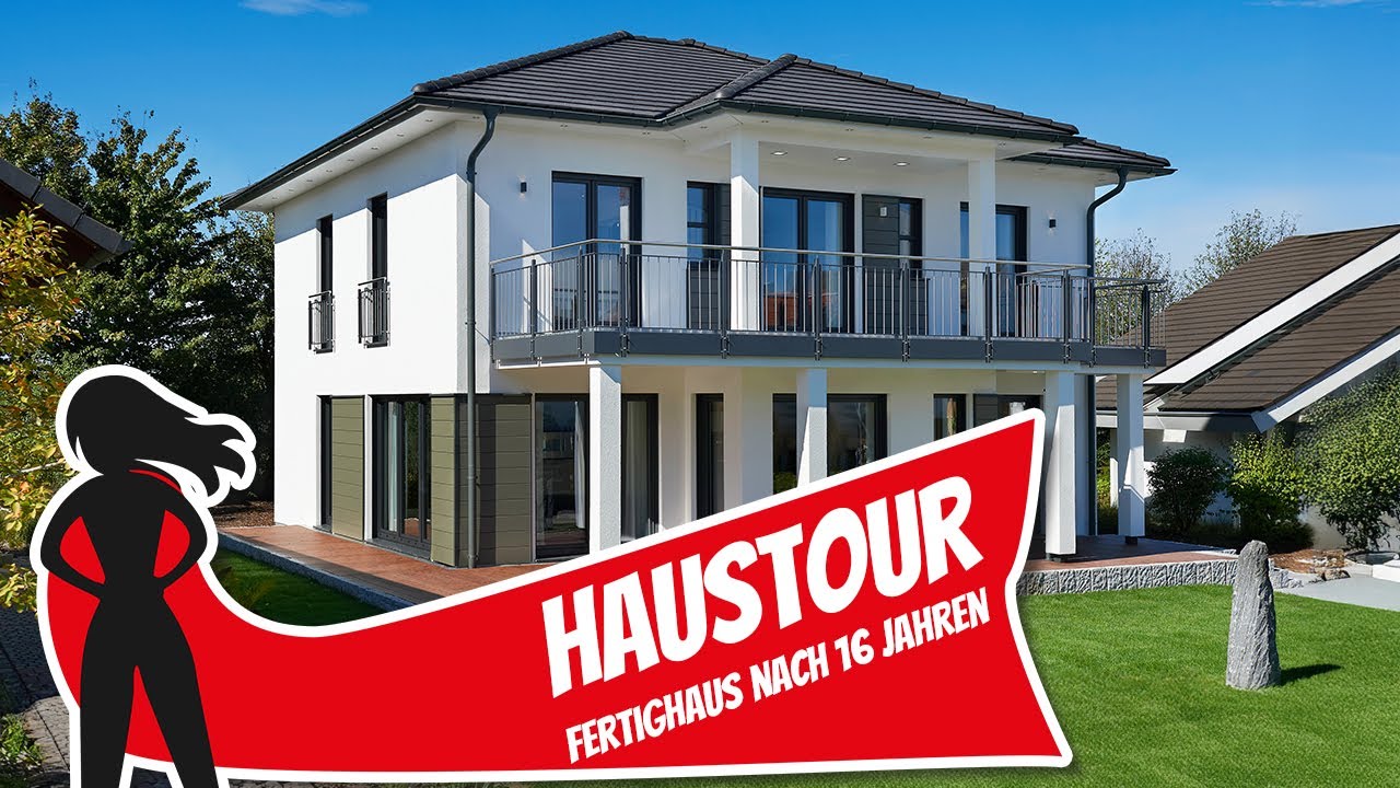 Stadtvilla: So sieht ein Fertighaus nach 16 Jahren aus! | Rensch-Haus | Haustour | Hausbau Helden