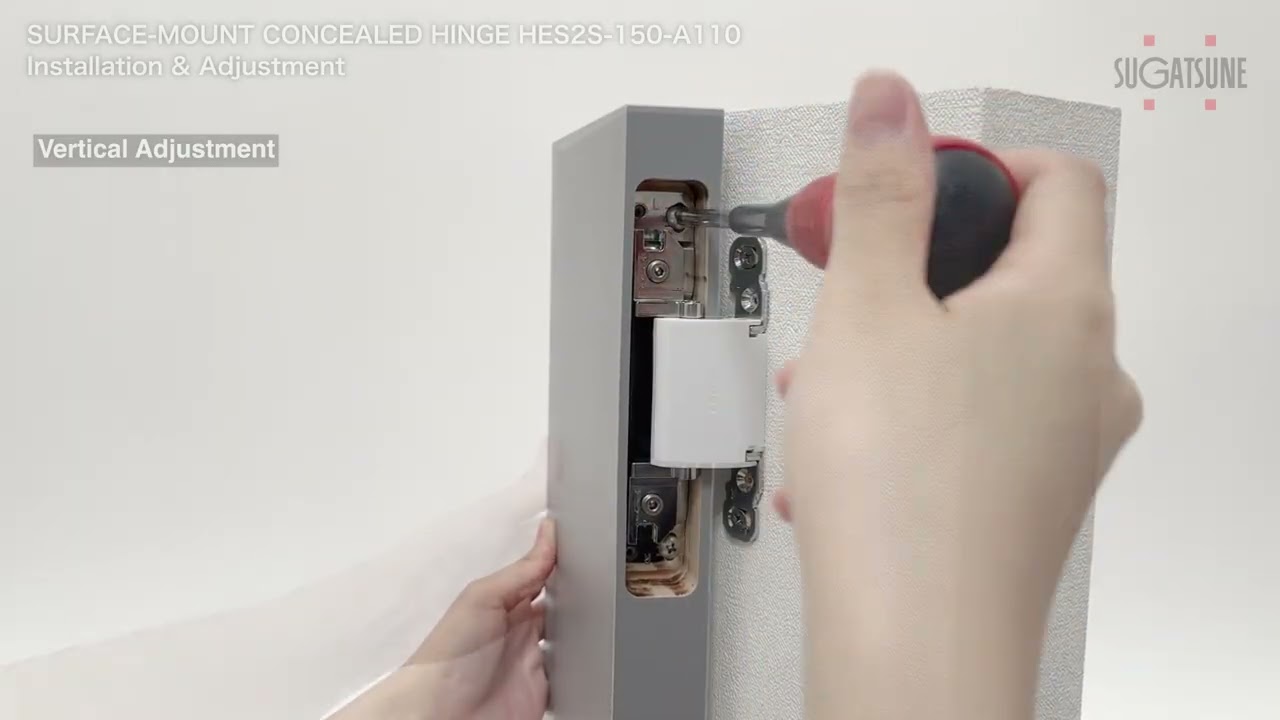 Sugatsune - Concealed hinge HES2S-150-A110 Surface Mount - MAREK Industrial a.s.