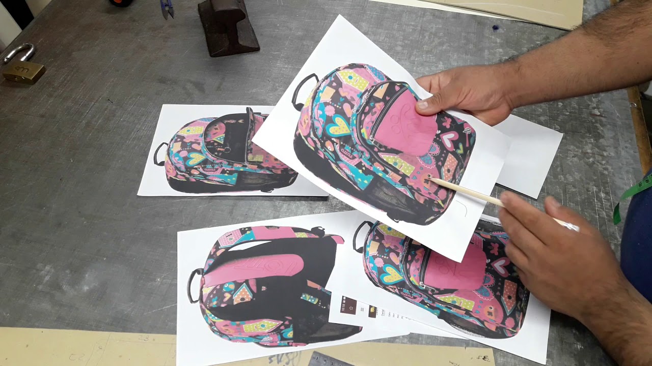 DIY molde  mochila  totto PARTE 1