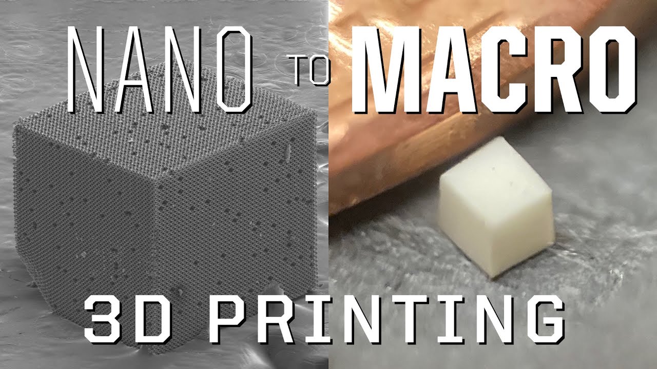 From nano to macro: Nanoscale 3D printing that is fast, smooth, and scalable