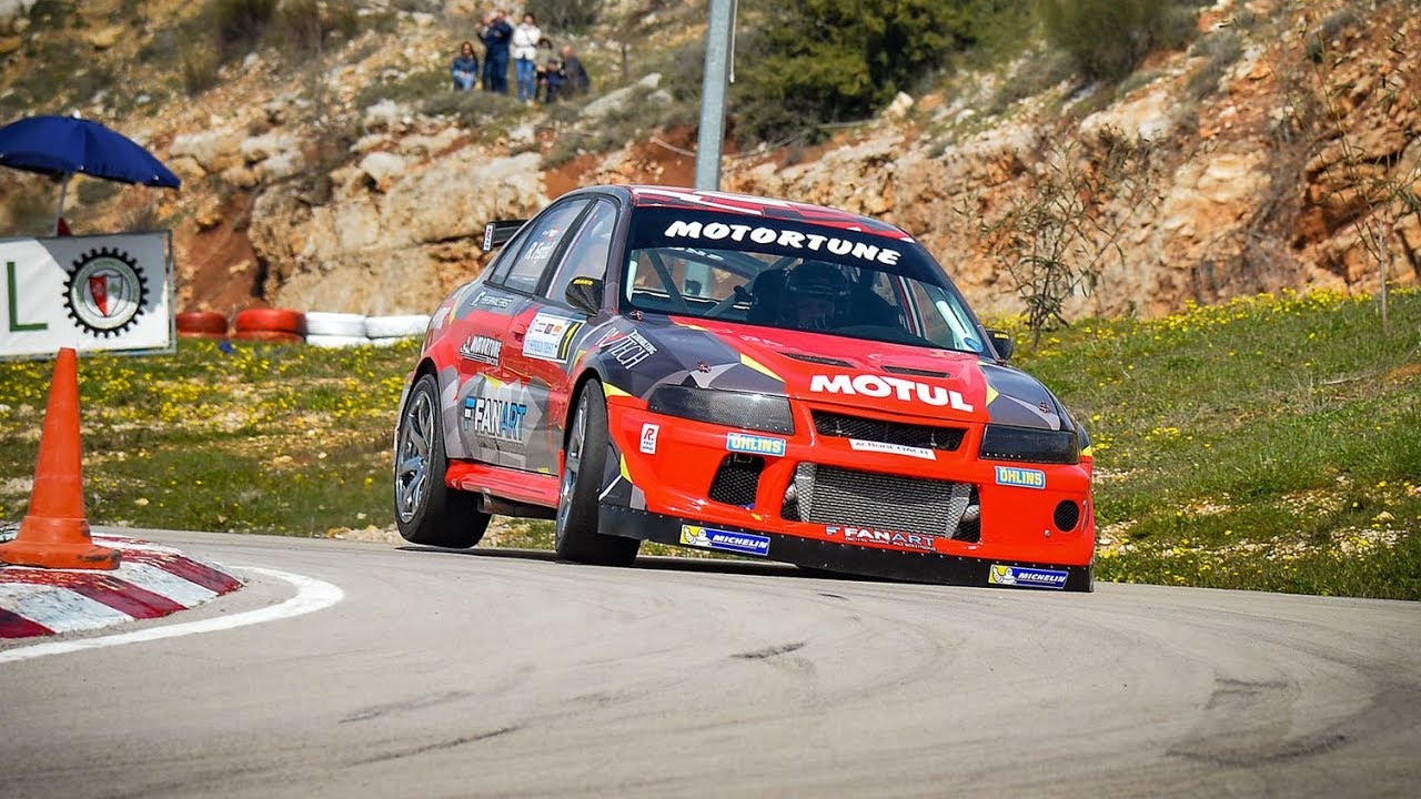 Roger Feghali - Angry Bird Mitsubishi EVO Prototype 6 on Track!