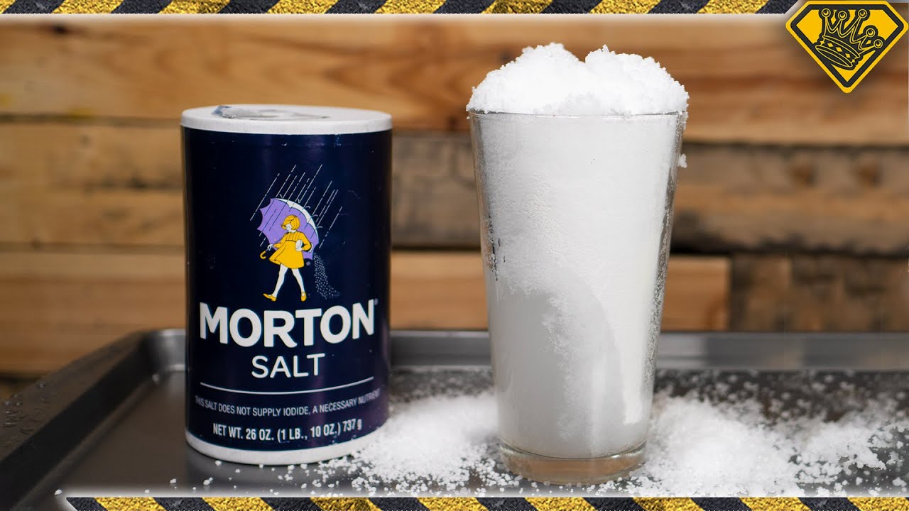 Can Salt Turn Into Snow? (DEBUNKING 5-Min Crafts)