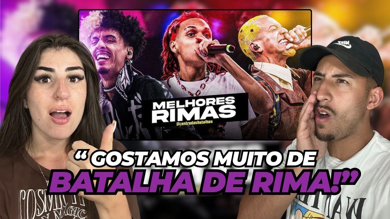 PRIMEIRO REACT DE BATALHA DE RIMA! | MELHORES RIMAS da BDA 7 ANOS!
