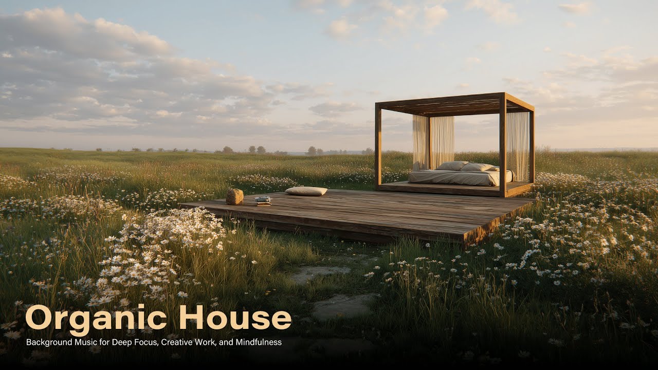 [Playlist] Organic House for Deep Focus, Creative Work, and Mindfulness as Background Music