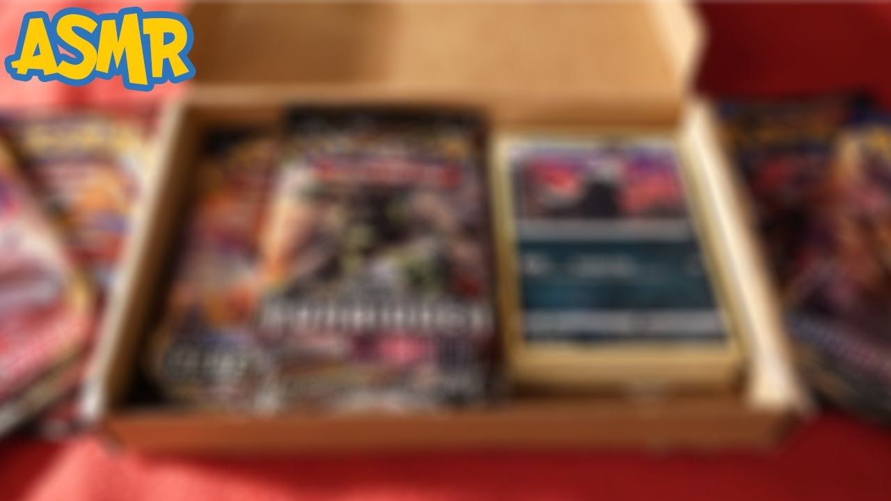 ASMR Pokemon Mystery Box & Pack Opening (Whispered)