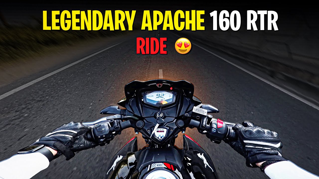 Legend is Back😍 | New Updated Apache RTR 160 Ride🔥 |