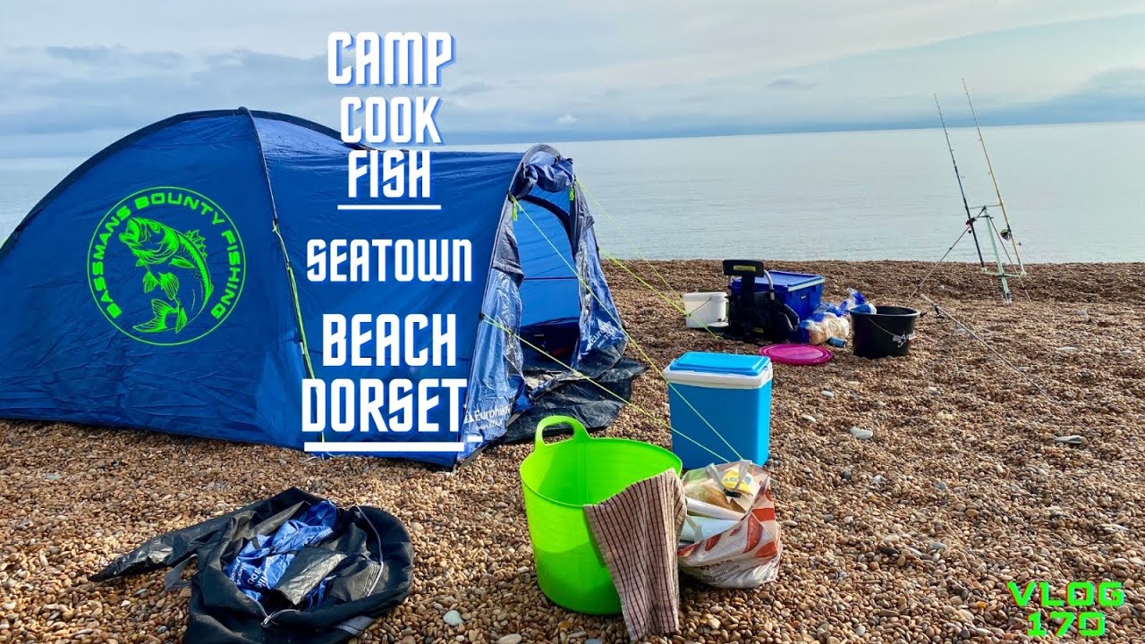 We Camped at SEATOWN Beach Again! | FISHING-CAMPING-COOKING With My Girlfriend | Vlog#171